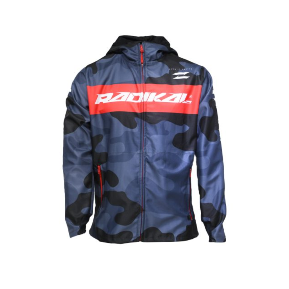 Campera Camo Star Rojo